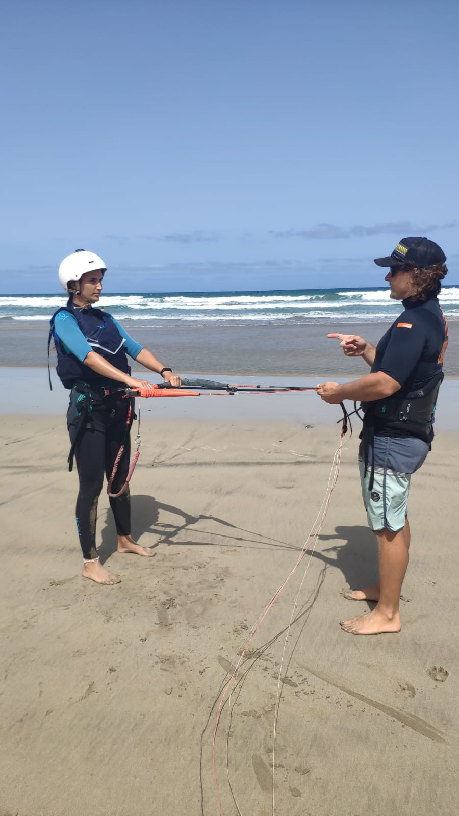 Aprendre kite surf a famara